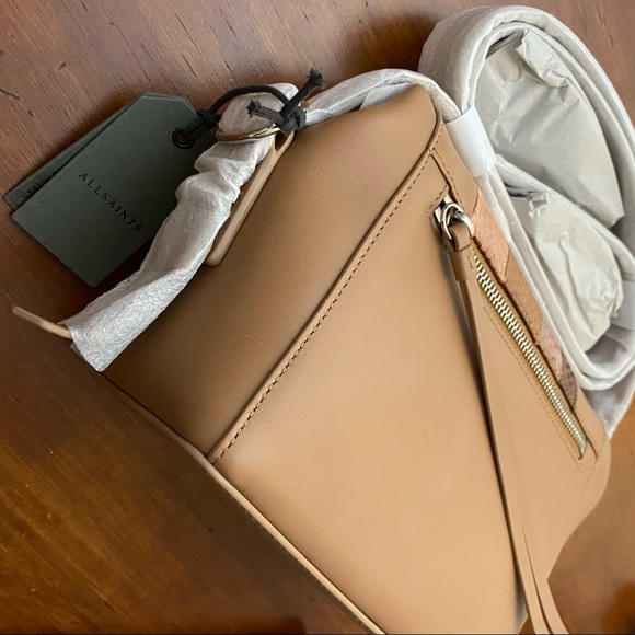All Saints Leather Crossbody Bag - Picture 5 of 13